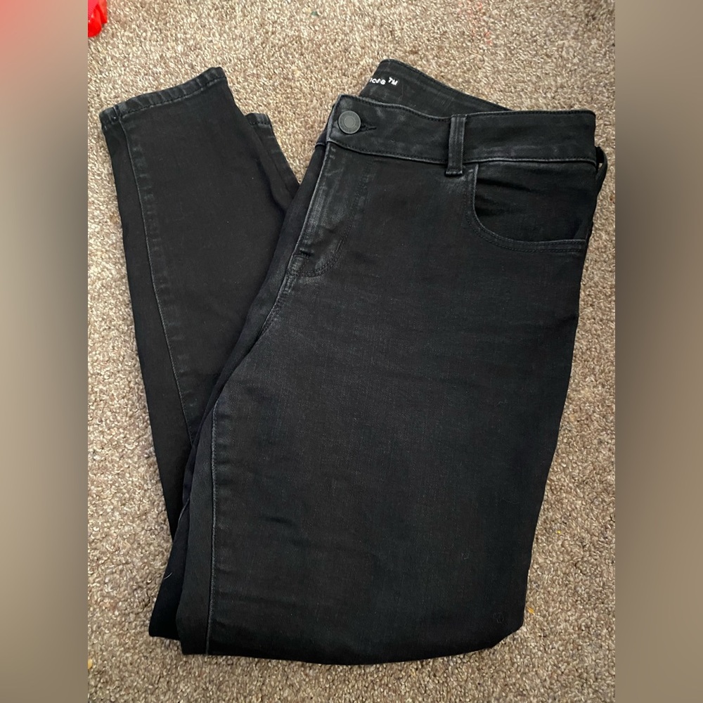 Black jeggings Maurices